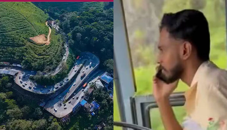 താമരശ്ശേരി ചുരം കയറുന്നതിനിടെ ഫോൺവിളി; കെഎസ്ആർടിസി സ്വിഫ്റ്റ് ഡ്രൈവറെ സസ്‌പെൻഡ് ചെയ്തു