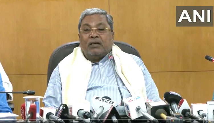 ഇന്ത്യ-പാക് വെടിനിർത്തലിനെ സ്വാഗതം ചെയ്ത് മുഖ്യമന്ത്രി സിദ്ധരാമയ്യ