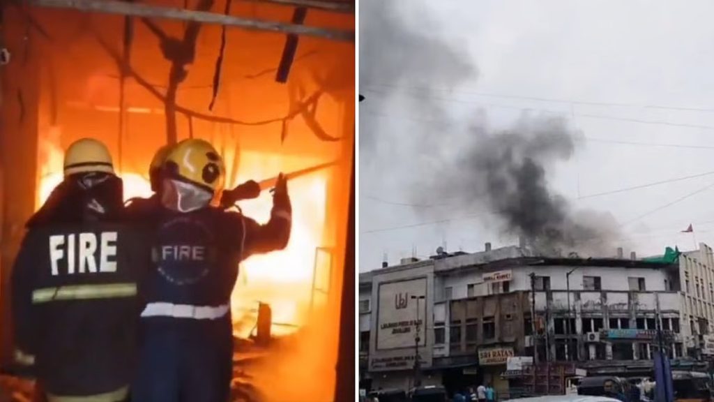 ഹൈദരാബാദില്‍ കെട്ടിടത്തിൽ തീപിടിത്തം; രണ്ട് കുട്ടികൾ ഉൾപ്പടെ 17 പേർ മരിച്ചു, നിരവധി പേർക്ക് പരുക്ക്