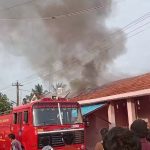 വൈദ്യുത ഷോർട്ട് സർക്യൂട്ടിനെ തുടർന്ന് തീപ്പിടുത്തം; രാമനഗരയിൽ വീട് കത്തിനശിച്ചു