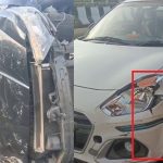 ഇലക്ട്രോണിക് സിറ്റി ഫ്ലൈഓവറിൽ കാറുകൾ കൂട്ടിയിടിച്ച് അപകടം