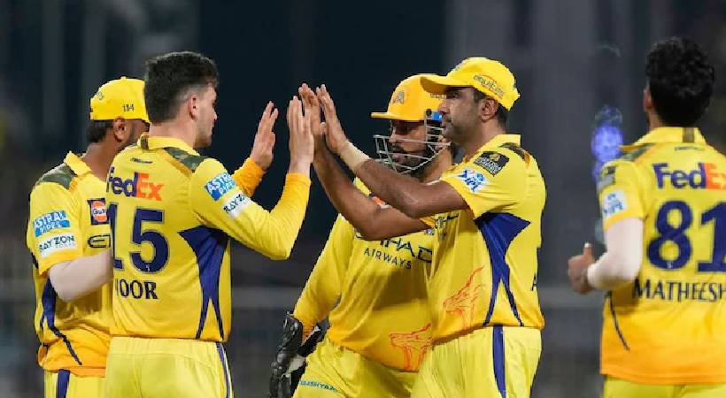 ഐപിഎൽ; കൊൽക്കത്തയെ പിടിച്ചുകെട്ടി ചെന്നൈ