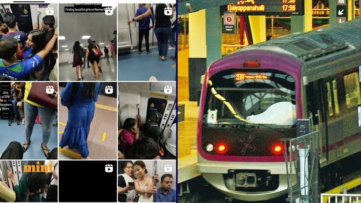 മെട്രോ ട്രെയിനിൽ യാത്ര ചെയ്ത സ്ത്രീകളുടെ ദൃശ്യങ്ങൾ പകർത്തി റീൽ; പോലീസ് കേസെടുത്തു