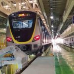 മെട്രോ യെല്ലോ ലൈനിലേക്കുള്ള മൂന്നാമത്തെ ട്രെയിൻ സെറ്റ് ബെംഗളൂരുവിലെത്തി