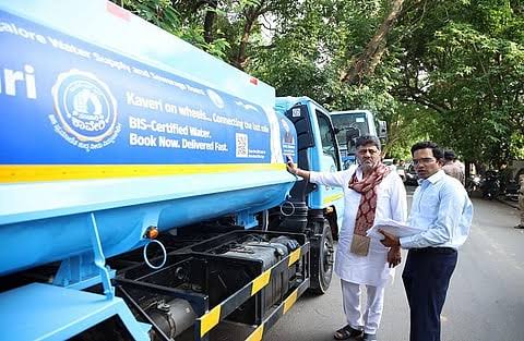 വാട്ടർ ടാങ്കറുകളുടെ അമിതനിരക്ക്; കാവേരി ജലം വീട്ടിലെത്തിക്കാൻ സഞ്ചാരി കാവേരി പദ്ധതി