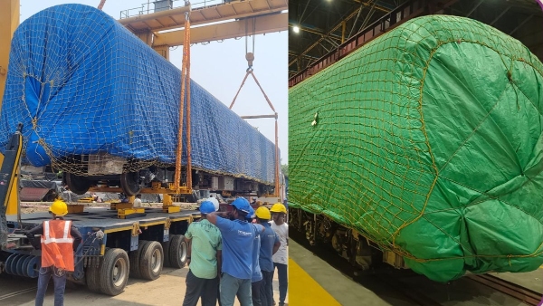 മെട്രോ യെല്ലോ ലൈനിലേക്ക് പുതിയ ട്രെയിൻ ഉടൻ