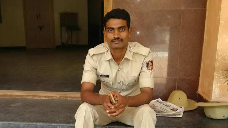 വാഹനപരിശോധനക്കിടെ ലോറിയിടിച്ച് പോലീസ് കോൺസ്റ്റബിൾ മരിച്ചു