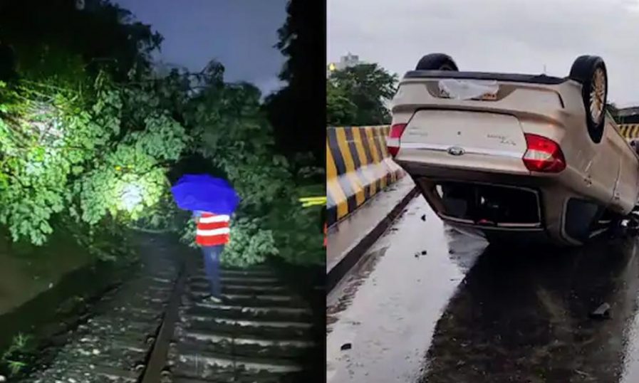 അതിതീവ്ര മഴ: കേരളത്തില്‍ ആറ് മരണം, വ്യാപക നഷ്ടം, തൃശൂരില്‍ റെയില്‍വെ ട്രാക്കില്‍ മരം വീണ് ട്രെയിന്‍ ഗതാഗതം തടസ്സപ്പെട്ടു